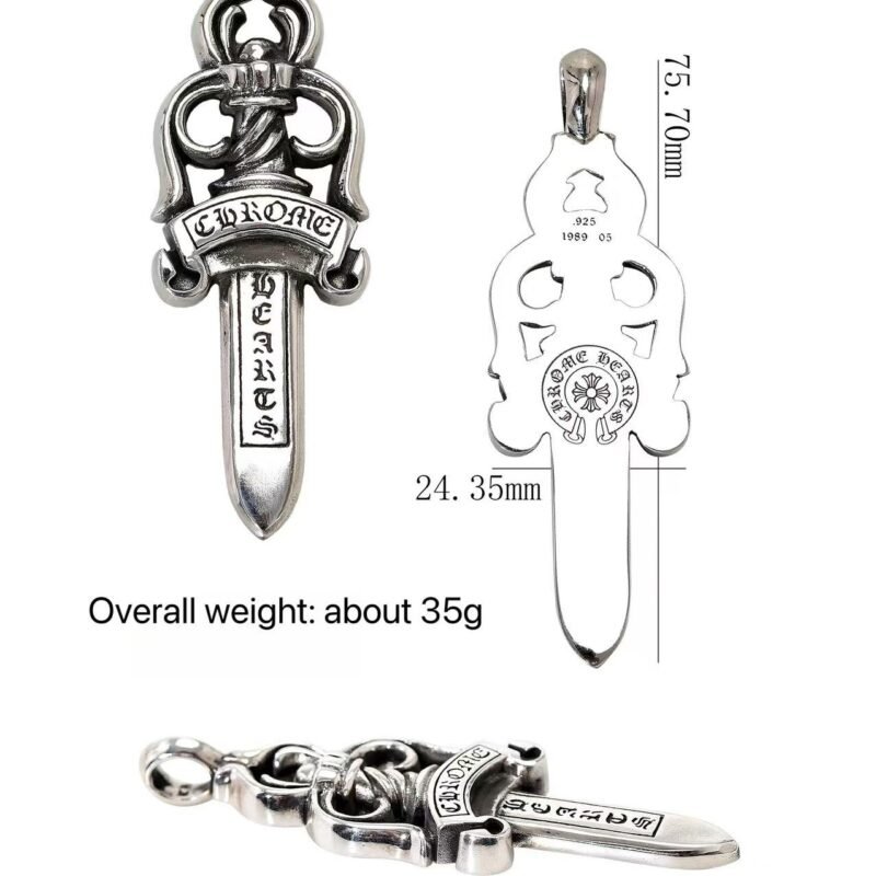 Kro's Sword in the Heart Pendant 012