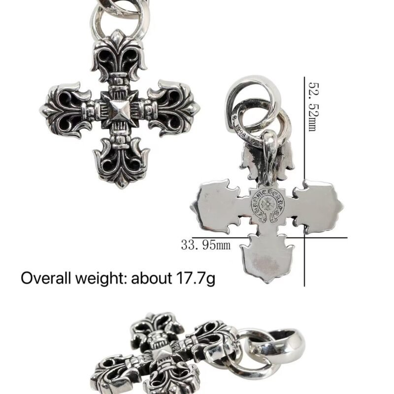 Chrome Hearts Square Cross Pendant 035