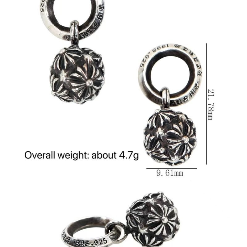Chrome Hearts Cross Sphere Pendant 038