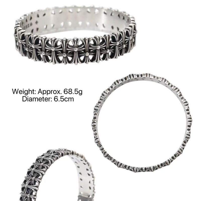 Chrome Hearts Cross Ancient Tomb Bracelet 019