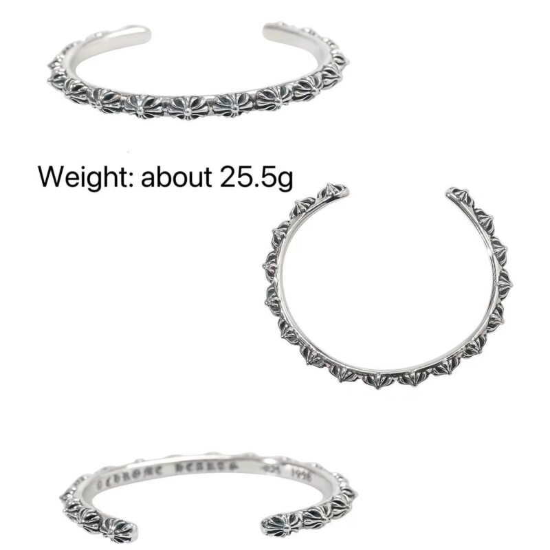 Crocinto Cross Open Bracelet 010