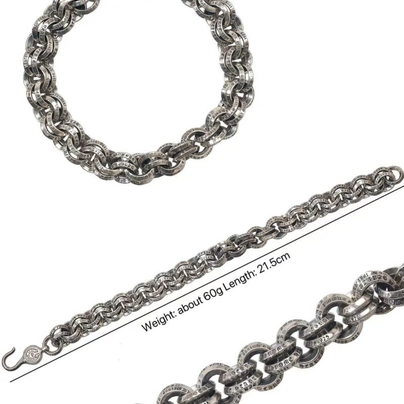 Chrome Hearts Double Circle Bracelet 013