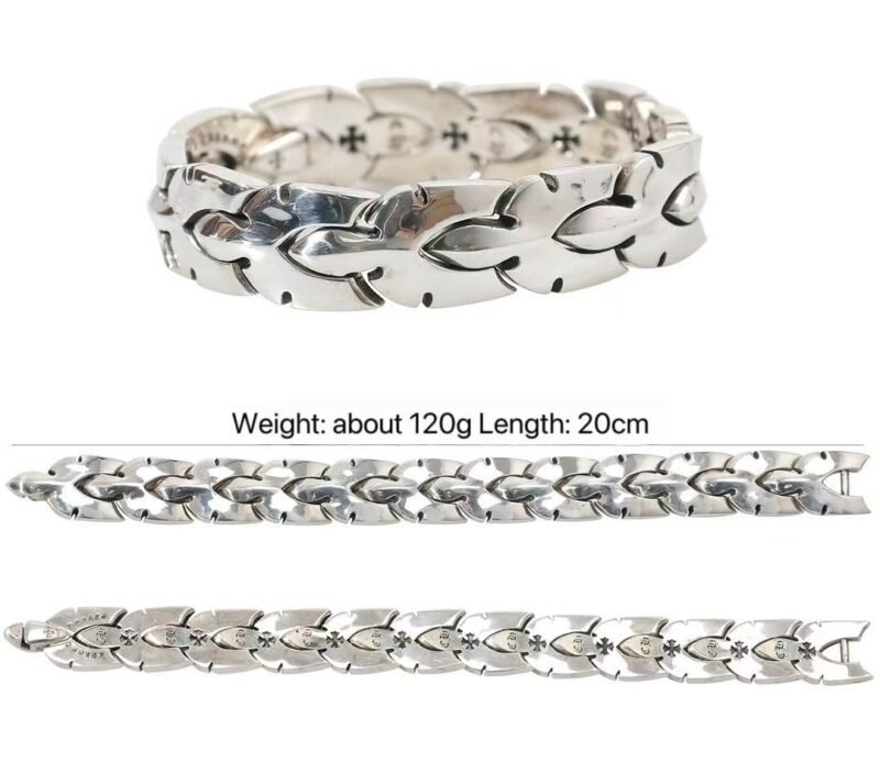 Chrome Heart Flame Bracelet 044