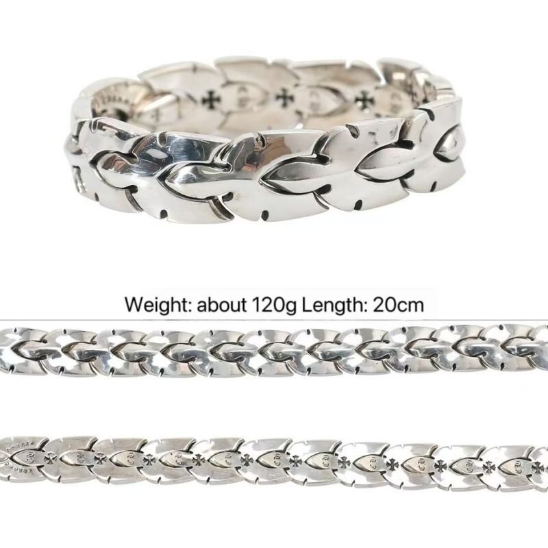 Chrome Heart Flame Bracelet 044